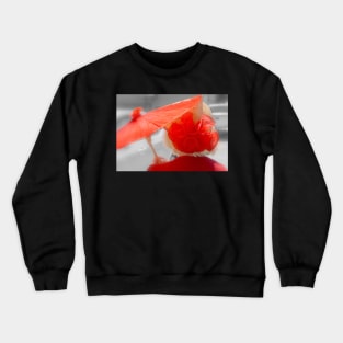 Lady In Red Crewneck Sweatshirt